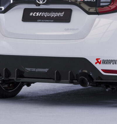 Diffuseur / Ajout de parechoc arrière pour Toyota GR Yaris (XP21) toutes carrosseries (depuis 2020) - Fabriqué en ABS 10mm (à peindre ou polir)