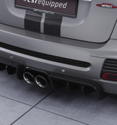 Diffuseur / Ajout de parechoc arrière pour Mini R58 / R59 JCW (coupé et Roadster) (2011-2015) - Fabriqué en ABS (6 finitions au choix)