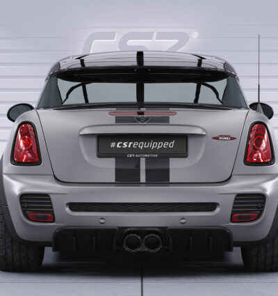 Diffuseur / Ajout de parechoc arrière pour Mini R58 / R59 JCW (coupé et Roadster) (2011-2015) - Fabriqué en ABS (6 finitions au choix)