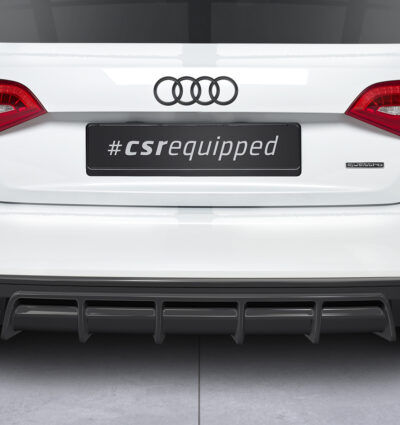 Diffuseur / Ajout de parechoc arrière pour Audi A4 B8 (Typ 8K) berline / Avant (2007-2015) - Fabriqué en ABS (6 finitions au choix)