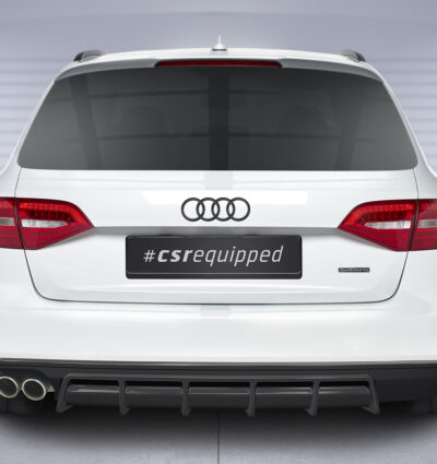 Diffuseur / Ajout de parechoc arrière pour Audi A4 B8 (Typ 8K) berline / Avant (2007-2015) - Fabriqué en ABS (6 finitions au choix)