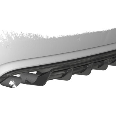 Diffuseur / Ajout de parechoc arrière pour Audi A4 B8 (Typ 8K) berline / Avant (2007-2015) - Fabriqué en ABS (6 finitions au choix)