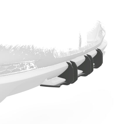 Diffuseur / Ajout de parechoc arrière pour Hyundai I30 (PD) N-Line (2017-2020) - Fabriqué en ABS 10mm (à peindre ou polir)