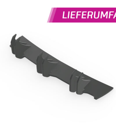 Diffuseur / Ajout de parechoc arrière pour Hyundai I30 (PD) N-Line (2017-2020) - Fabriqué en ABS 10mm (à peindre ou polir)