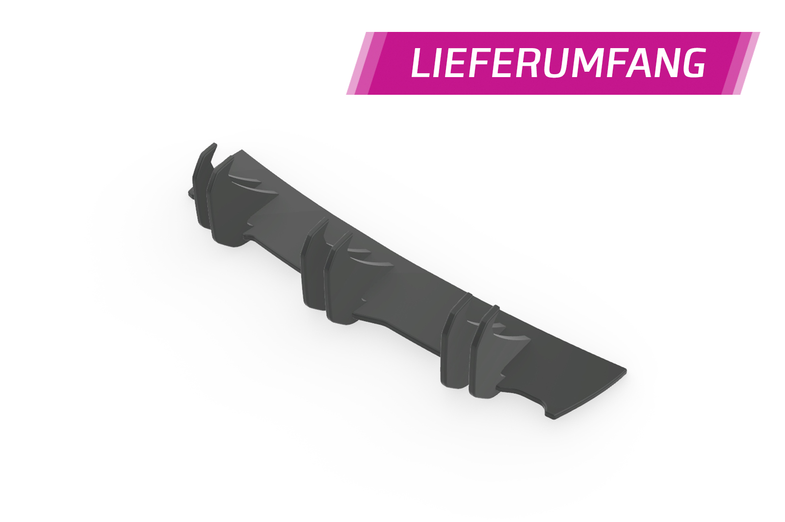 Diffuseur / Ajout de parechoc arrière pour Hyundai I30 (PD) N-Line (2017-2020) - Fabriqué en ABS 10mm (à peindre ou polir)
