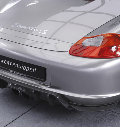 Diffuseur / Ajout de parechoc arrière pour Porsche Boxster 986 toutes carrosseries (préfacelift) (1996-2000) - Fabriqué en ABS (6 finitions au choix)
