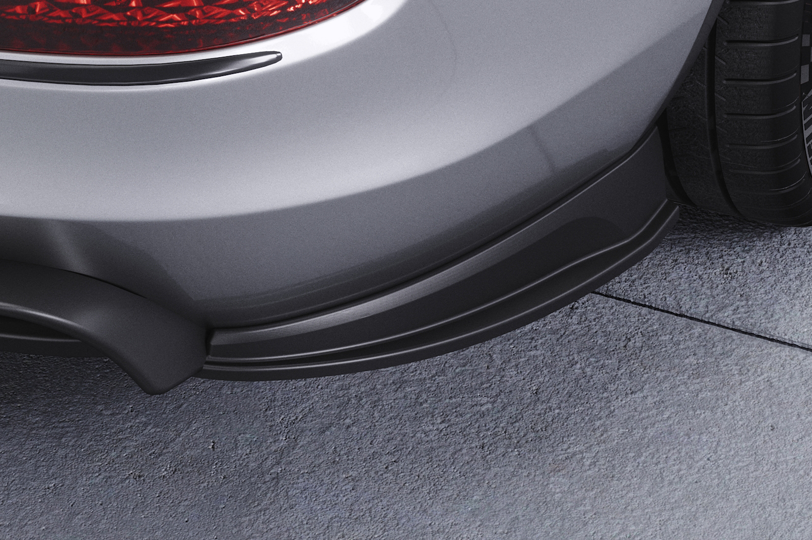 Diffuseur / Ajout de parechoc arrière pour Opel Astra J Sports Tourer / sauf OPC-Line (11/2010-09/2015) - Fabriqué en ABS (6 finitions au choix)