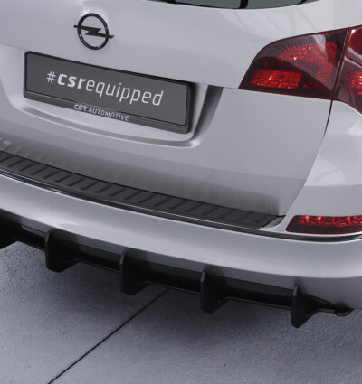 Diffuseur / Ajout de parechoc arrière pour Opel Astra J Sports Tourer / sauf OPC-Line (11/2010-09/2015) - Fabriqué en ABS 10mm (à peindre ou polir)
