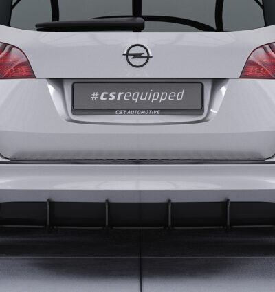 Diffuseur / Ajout de parechoc arrière pour Opel Astra J Sports Tourer / sauf OPC-Line (11/2010-09/2015) - Fabriqué en ABS 10mm (à peindre ou polir)