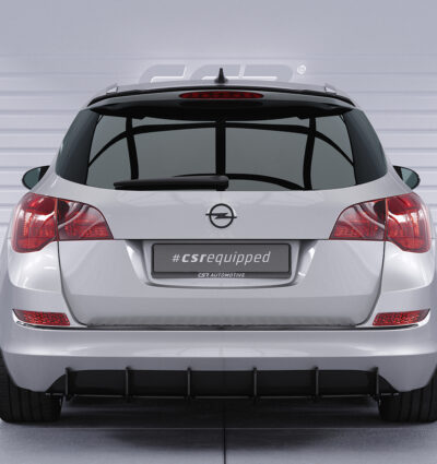 Diffuseur / Ajout de parechoc arrière pour Opel Astra J Sports Tourer / sauf OPC-Line (11/2010-09/2015) - Fabriqué en ABS 10mm (à peindre ou polir)