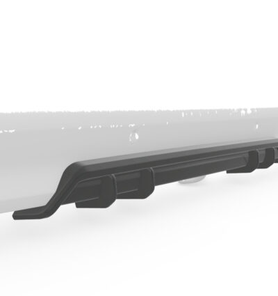 Diffuseur / Ajout de parechoc arrière pour Mercedes Benz Classe V 447 AMG-Line (2019-07/2022) - Fabriqué en ABS (6 finitions au choix)