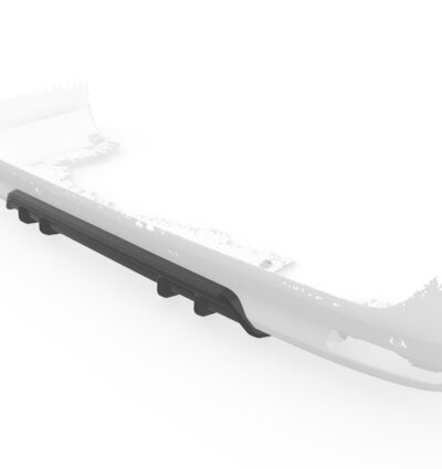 Diffuseur / Ajout de parechoc arrière pour Mercedes Benz Classe V 447 AMG-Line (2019-07/2022) - Fabriqué en ABS (6 finitions au choix)