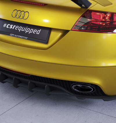 Diffuseur / Ajout de parechoc arrière pour Audi TT (8J) RS (2009-2015) - Fabriqué en ABS 10mm (à peindre ou polir)