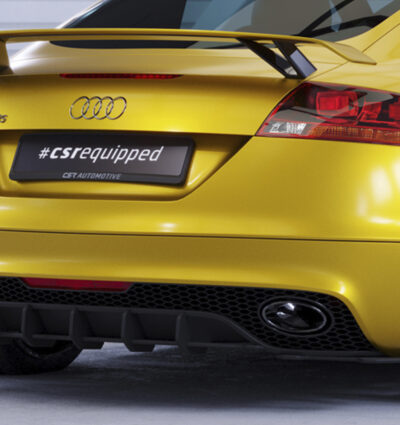 Diffuseur / Ajout de parechoc arrière pour Audi TT (8J) RS (2009-2015) - Fabriqué en ABS 10mm (à peindre ou polir)