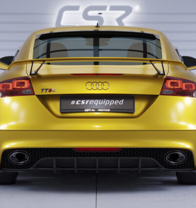 Diffuseur / Ajout de parechoc arrière pour Audi TT (8J) RS (2009-2015) - Fabriqué en ABS 10mm (à peindre ou polir)