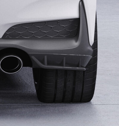 Diffuseur / Ajout de parechoc arrière pour Hyundai I30 (PD) N / N Performance (2017-2020) - Fabriqué en ABS (6 finitions au choix)