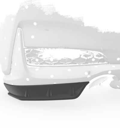 Diffuseur / Ajout de parechoc arrière pour Hyundai I30 (PD) N / N Performance (2017-2020) - Fabriqué en ABS (6 finitions au choix)