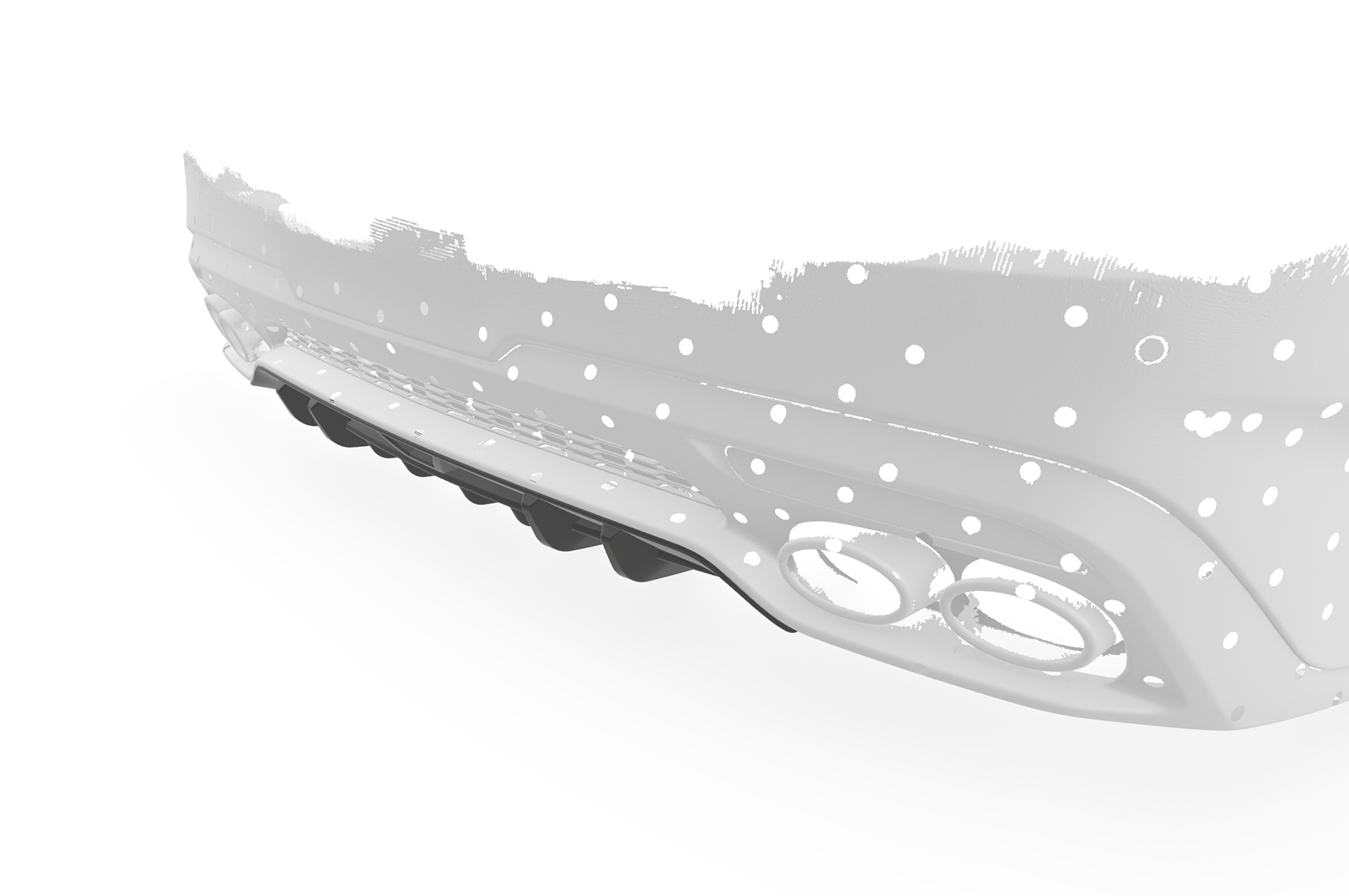 Diffuseur / Ajout de parechoc arrière pour Kia Stinger GT toutes carrosseries (depuis 2017) - Fabriqué en ABS (6 finitions au choix)