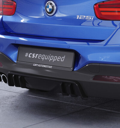 Diffuseur / Ajout de parechoc arrière pour BMW Série 1 F20 / F21 Pack M (facelift) (2015-2019) - Fabriqué en ABS (6 finitions au choix)