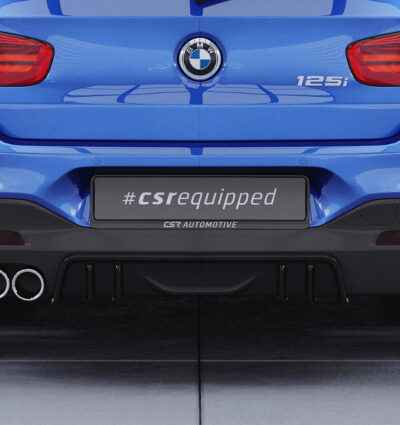 Diffuseur / Ajout de parechoc arrière pour BMW Série 1 F20 / F21 Pack M (facelift) (2015-2019) - Fabriqué en ABS (6 finitions au choix)