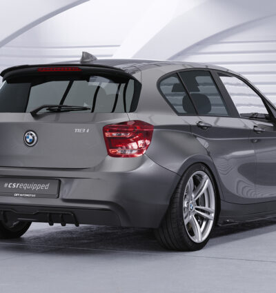 Diffuseur / Ajout de parechoc arrière pour BMW Série 1 F20 / F21 finition de base (préfacelift) (2011-2015) - Fabriqué en ABS (6 finitions au choix)