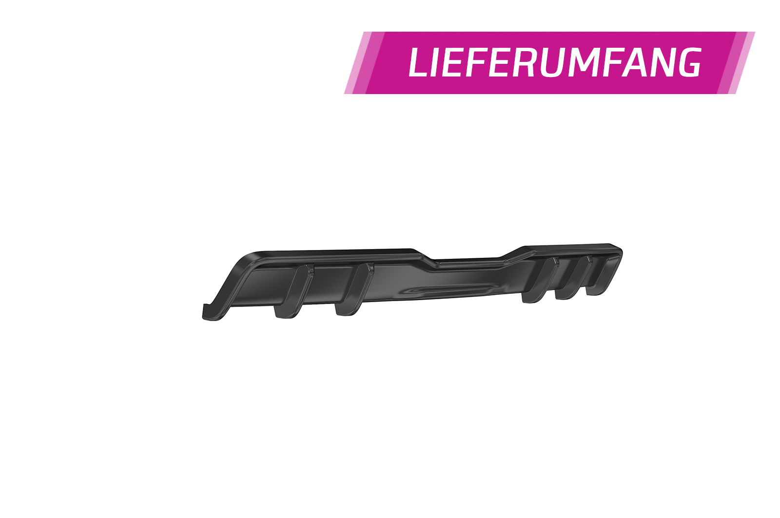 Diffuseur / Ajout de parechoc arrière pour BMW Série 1 F20 / F21 finition de base (préfacelift) (2011-2015) - Fabriqué en ABS (6 finitions au choix)
