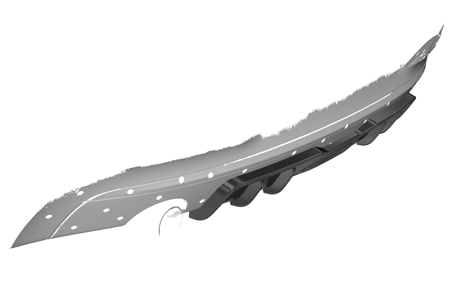 Diffuseur / Ajout de parechoc arrière pour BMW Série 1 F20 / F21 finition de base (préfacelift) (2011-2015) - Fabriqué en ABS (6 finitions au choix)