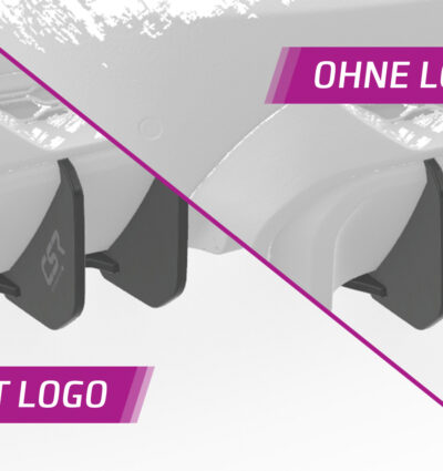 Diffuseur / Ajout de parechoc arrière pour Mini F55 One / Cooper / Cooper S / JCW (2.facelift) - avec John Cooper Works Trim (depuis 2021) - Fabriqué en ABS 10mm (à peindre ou polir)