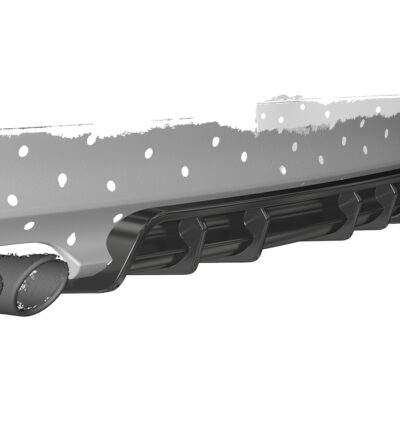 Diffuseur / Ajout de parechoc arrière pour BMW Série 3 E90 / E91 berline et break (facelift) (09/2008-06/2012) - Fabriqué en ABS (6 finitions au choix)