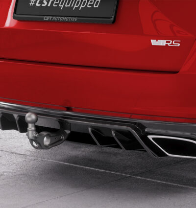 Diffuseur / Ajout de parechoc arrière pour Skoda Octavia 3 Typ 5E RS (break et berline) (2013-2019) - Fabriqué en ABS (6 finitions au choix)