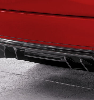 Diffuseur / Ajout de parechoc arrière pour Skoda Octavia 3 Typ 5E RS (break et berline) (2013-2019) - Fabriqué en ABS (6 finitions au choix)