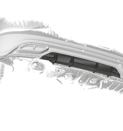 Diffuseur / Ajout de parechoc arrière pour VW Polo 6 2G (Typ AW) R-Line (facelift) (depuis 2021) - Fabriqué en ABS (6 finitions au choix)