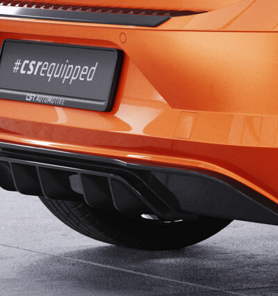 Diffuseur / Ajout de parechoc arrière pour VW Polo 6 2G (Typ AW) GTI (2017-2020) - Fabriqué en ABS (6 finitions au choix)