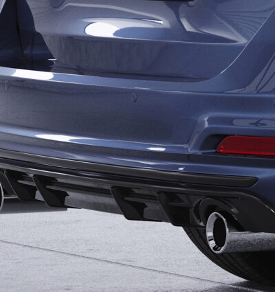 Diffuseur / Ajout de parechoc arrière pour BMW Série 3 F31 break (facelift / facelift) (07/2015-06/2019) - Fabriqué en ABS (6 finitions au choix)