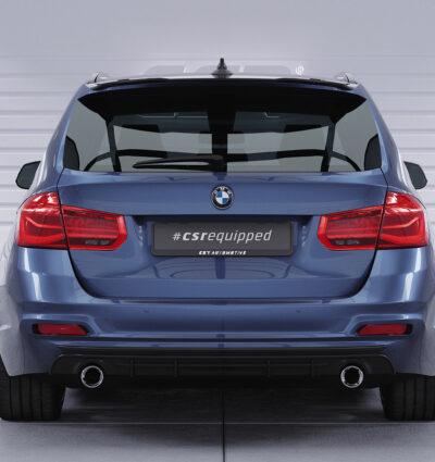 Diffuseur / Ajout de parechoc arrière pour BMW Série 3 F31 break (facelift / facelift) (07/2015-06/2019) - Fabriqué en ABS (6 finitions au choix)