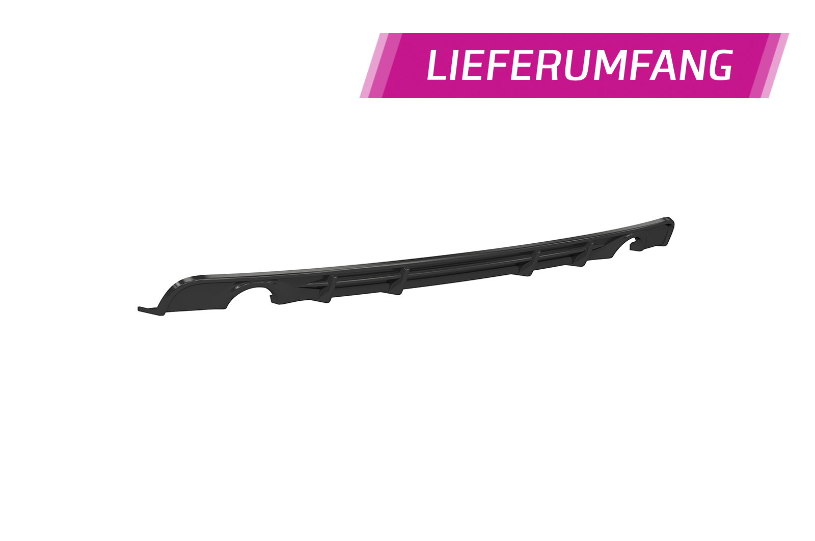 Diffuseur / Ajout de parechoc arrière pour BMW Série 3 F31 break (facelift / facelift) (07/2015-06/2019) - Fabriqué en ABS (6 finitions au choix)