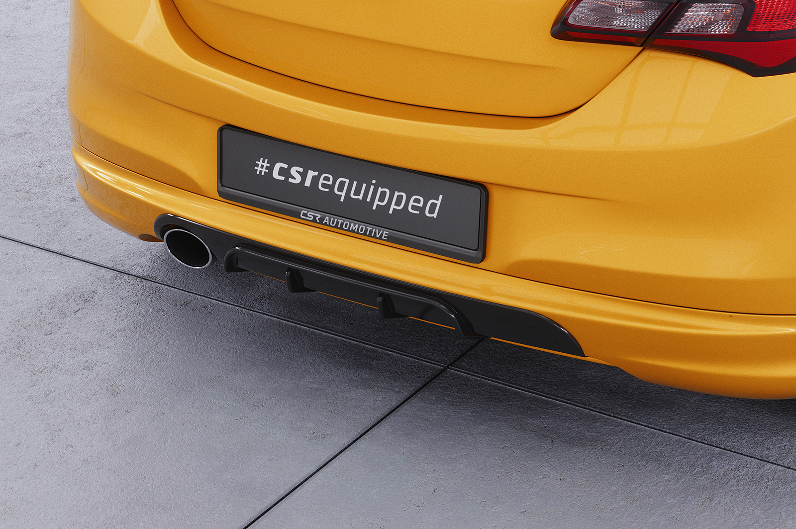 Diffuseur / Ajout de parechoc arrière pour Opel Corsa E GSI (06/2018-06/2019) - Fabriqué en ABS (6 finitions au choix)