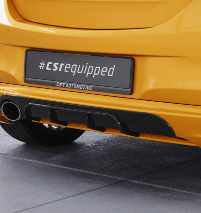 Diffuseur / Ajout de parechoc arrière pour Opel Corsa E GSI (06/2018-06/2019) - Fabriqué en ABS (6 finitions au choix)