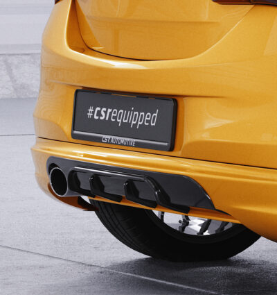 Diffuseur / Ajout de parechoc arrière pour Opel Corsa E GSI (06/2018-06/2019) - Fabriqué en ABS (6 finitions au choix)