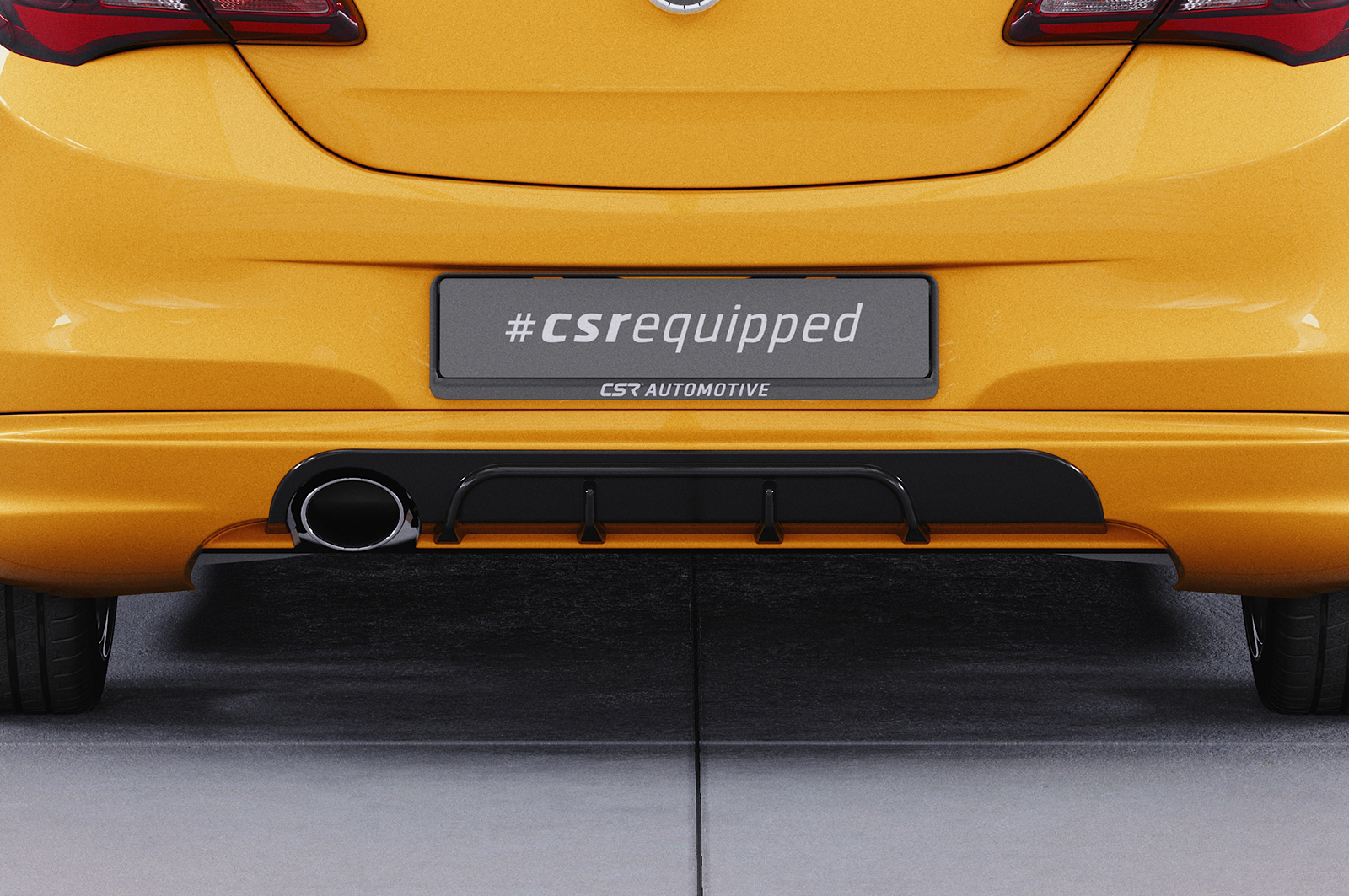 Diffuseur / Ajout de parechoc arrière pour Opel Corsa E GSI (06/2018-06/2019) - Fabriqué en ABS (6 finitions au choix)