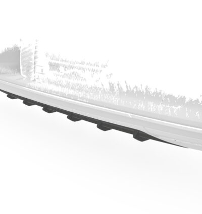 Diffuseur / Ajout de parechoc arrière pour Audi A3 8Y berline (finition de base et advanced) (depuis 2020) - Fabriqué en ABS (6 finitions au choix)