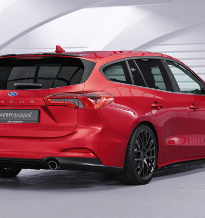 Diffuseur / Ajout de parechoc arrière pour Ford Focus MK4 break (préfacelift) (2018-2022) - Fabriqué en ABS (6 finitions au choix)