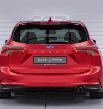 Diffuseur / Ajout de parechoc arrière pour Ford Focus MK4 break (préfacelift) (2018-2022) - Fabriqué en ABS (6 finitions au choix)