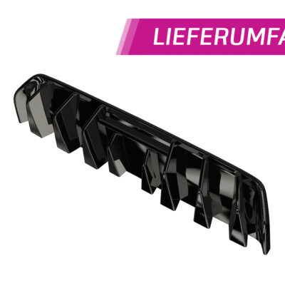 Diffuseur / Ajout de parechoc arrière pour Ford Focus MK4 ST-Line avec pack esthétique (depuis 2019) - Fabriqué en ABS (6 finitions au choix)