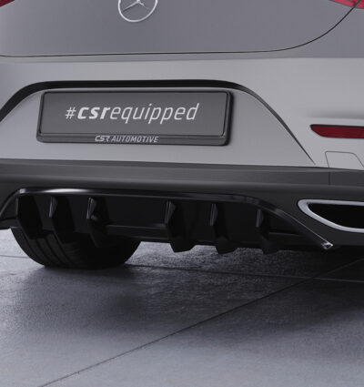 Diffuseur / Ajout de parechoc arrière pour Mercedes Benz CLS C257 coupé (2018-2021) - Fabriqué en ABS (6 finitions au choix)