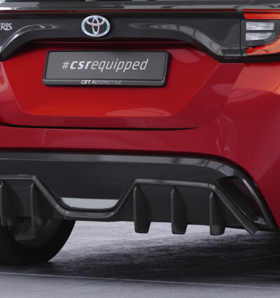Diffuseur / Ajout de parechoc arrière pour Toyota Yaris 4 (XP21) toutes carrosseries (depuis 2020) - Fabriqué en ABS (6 finitions au choix)