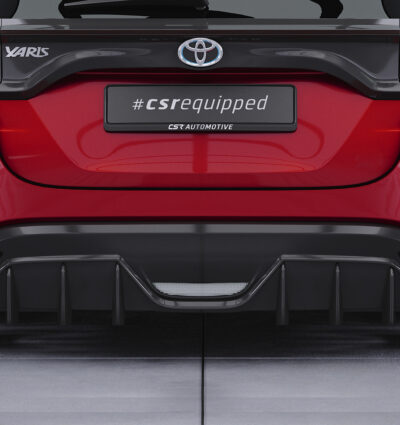 Diffuseur / Ajout de parechoc arrière pour Toyota Yaris 4 (XP21) toutes carrosseries (depuis 2020) - Fabriqué en ABS (6 finitions au choix)