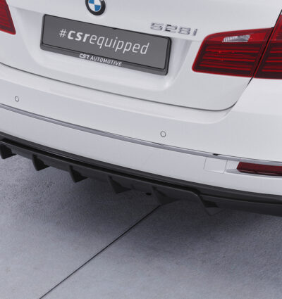 Diffuseur / Ajout de parechoc arrière pour BMW Série 5 (F10 / F11) finition de base (2010-2013) - Fabriqué en ABS (6 finitions au choix)