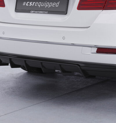 Diffuseur / Ajout de parechoc arrière pour BMW Série 5 (F10 / F11) finition de base (2010-2013) - Fabriqué en ABS (6 finitions au choix)