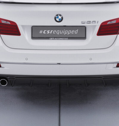 Diffuseur / Ajout de parechoc arrière pour BMW Série 5 (F10 / F11) finition de base (2010-2013) - Fabriqué en ABS (6 finitions au choix)